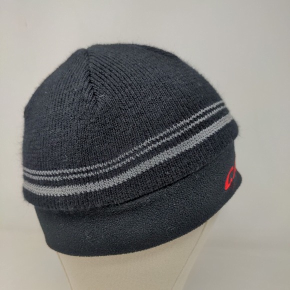 Running Room Men's Knit Beanie Hat Black Size OS 100% Acrylic Embroidered Canada - Picture 5 of 11